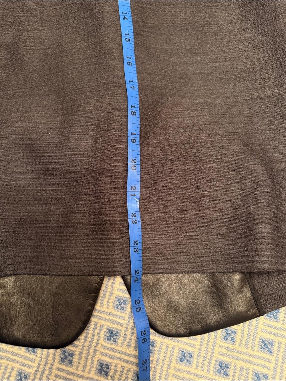 NWT Yves Saint Laurent 2009 Runway Tuxedo Blazer Leather Lapel Gray F42 - Picture 15 of 16